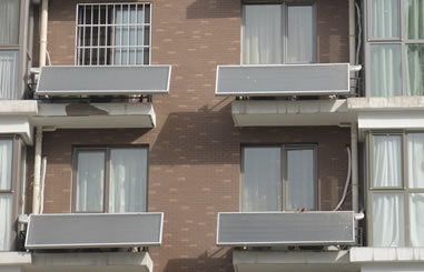 阳台壁挂太阳能——南京顶热